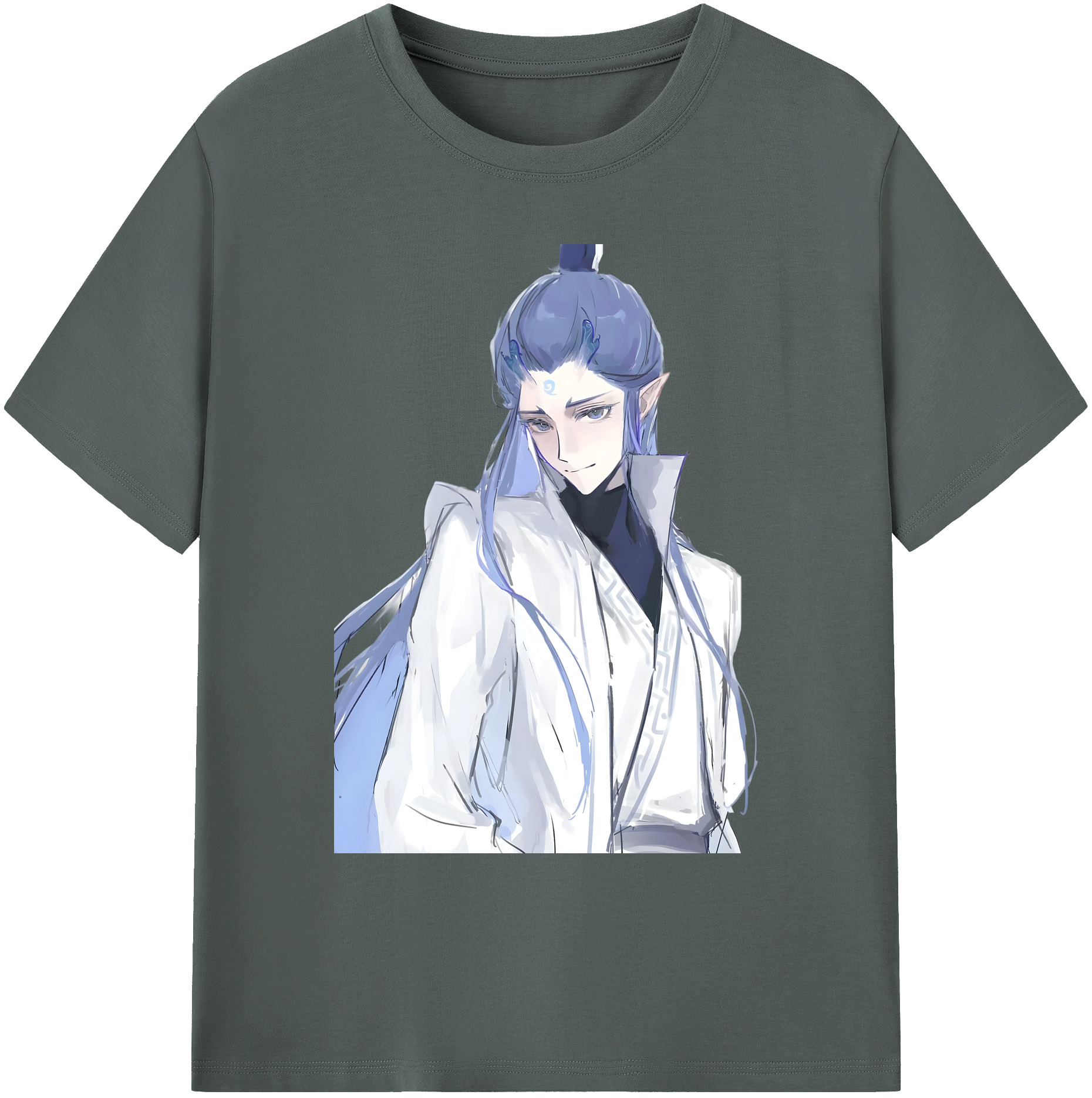 （画像用） Ne Zha 2 ナタ 魔童の大暴れ 綿100％ メンズ半袖Tシャツ｜肌触りやわらか＆通気性